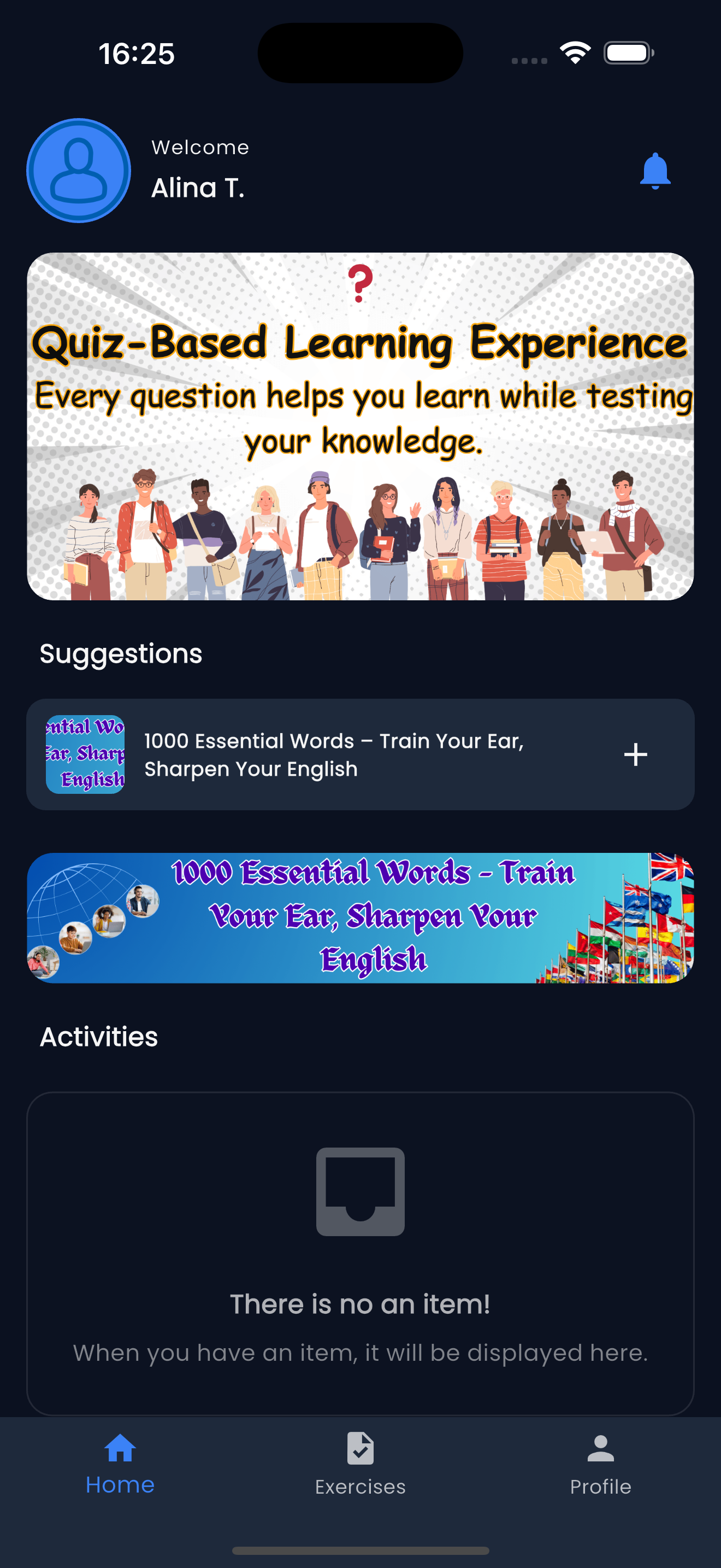 Alina Learning - Screen Shot 3